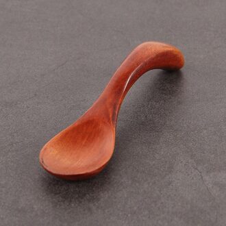 Mini Houten Specerijen Ijs Suiker Zout Lepels Kleine Lepel Vork Set Kinderen Eten Servies Keuken Accessoires Gereedschap T1