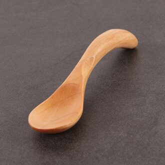 Mini Houten Specerijen Ijs Suiker Zout Lepels Kleine Lepel Vork Set Kinderen Eten Servies Keuken Accessoires Gereedschap T3