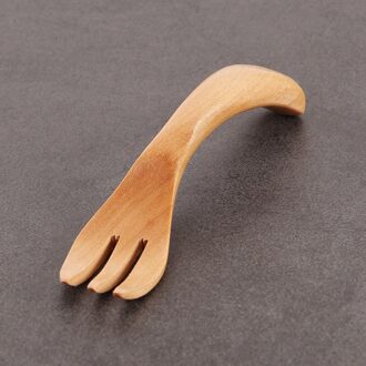 Mini Houten Specerijen Ijs Suiker Zout Lepels Kleine Lepel Vork Set Kinderen Eten Servies Keuken Accessoires Gereedschap T4