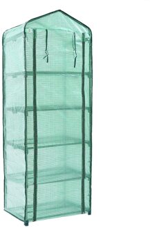 Mini Huishoudelijke Plant Kas Schuur Multifunctionele Duurzaam Waterdicht Tuin Serre Draagbare Groene Huis Five layers