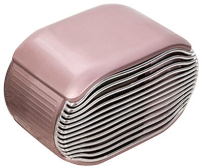 Mini Huishoudelijke Verwarming Elektrische Kachel Huishoudelijke Heater Fan 800W Handig Air Fan Heater Voor Winter roze