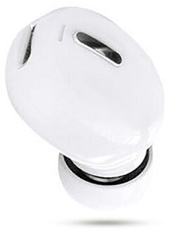 Mini In-Ear Draadloze Bluetooth 5.0 Oortelefoon Hifi Headset Mic Sport Oordopjes Handsfree Oortelefoon Voor Xiaomi Samsung Iphone wit