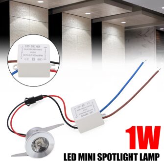 Mini Inbouwspot Lamp Plafond Gemonteerde LED Downlight 1 W/3 W Plafondlamp Mayitr Verlichting Accessoire 1W warm wit