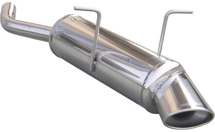 Mini InoxCar uitlaat passend voor BMW Mini Cooper 1.6 (115pk) 2001- 120x80mm IXMICO02120