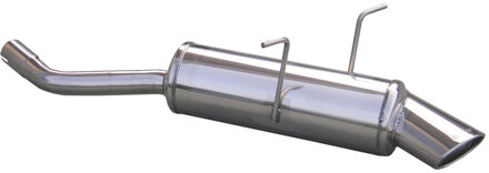 Mini InoxCar uitlaat passend voor BMW Mini One 1.6 (90pk) 2001- 120x80mm IXMICO01120