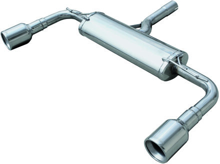 Mini InoxCar uitlaat passend voor Mini Countryman 1.6 Cooper S (184pk) 2010- Ø55mm Links/Recht IXMICO08102