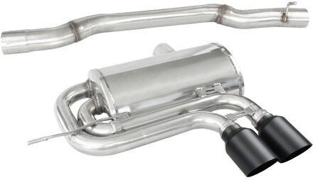 Mini InoxCar uitlaat passend voor Mini F55/F56 2.0 Cooper S/JCW (192/231pk) 2019- (Met OPF/GPF) 2x9 IXMICO2690CB