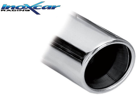 Mini InoxCar uitlaat passend voor Mini One R56 1.6 75pk 2010-2011 1x90mm X-Race IXMICO15XR90