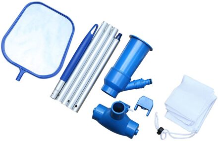 Mini Jet Zwembad Stofzuiger Zwembad Cleaning Tools Set Vacuüm Borstel Pole Stofzuiger Hoofd Voor Fonteinen Spa Vijver