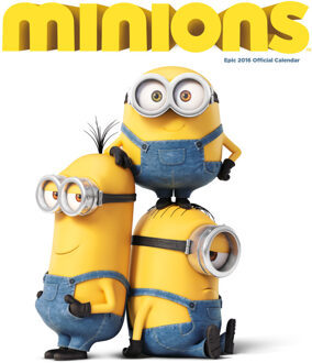 Mini Kalender minions 2016: 30x30 cm