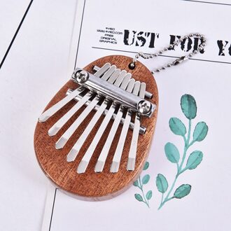 Mini Kalimba 8 Toetsen Thumb Piano Geweldig Geluid Vinger Toetsenbord Muziekinstrument Houten Acryl stijl 1