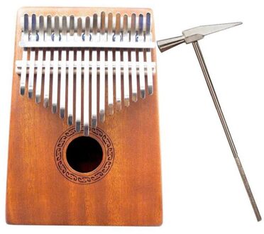 Mini Kalimba 8 Toetsen Thumb Piano Geweldig Geluid Vinger Toetsenbord Muziekinstrument Houten Acryl stijl 2