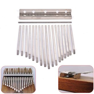 Mini Kalimba 8 Toetsen Thumb Piano Geweldig Geluid Vinger Toetsenbord Muziekinstrument Houten/Acryl stijl 3 kits