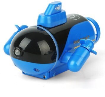Mini Kernonderzeeër Speelgoed Submarine Simulatie Mini Afstandsbediening Submarine Radio Afstandsbediening Afstandsbediening Boten blauw