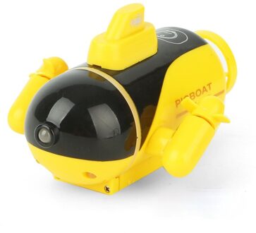 Mini Kernonderzeeër Speelgoed Submarine Simulatie Mini Afstandsbediening Submarine Radio Afstandsbediening Afstandsbediening Boten geel