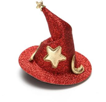 Mini Kerst Hoeden Clip Kinderen Haarspeld Halloween Leuke Wizard Hoed Hoofdtooi Haarspeld Clip Kerst Levert TSLM1 02