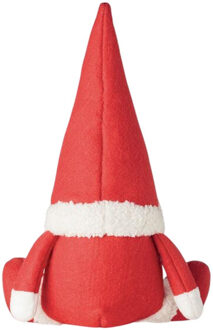 Mini kerstman decoratie van vilt Rood - One size