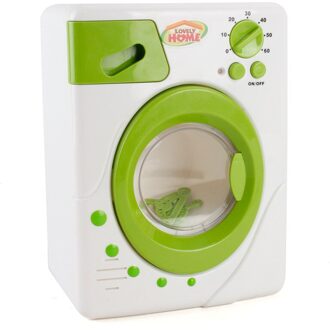 Mini Keuken Speelgoed Elektronische Ijzer Juicer Coffe Machine Wasmachine Stofzuiger Blender Huishoudelijke Apparaten Speelgoed washing machine