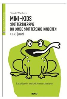 Mini-kids stottertherapie bij jonge kinderen - Boek Veerle Waelkens (9463441921)