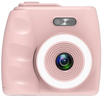 Mini Kinderen Digitale Camera Hd Waterdichte Outdoor Fotografie Props Camera Kinderen Voor Home Reizen Verjaardag Christmas Roze / met 16GB TF Card