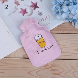 Mini Kleine Cartoon Draagbare Warm Water Zak Water Injectie Opslag Hand Warm Water Fles Leuke Water Flessen 2
