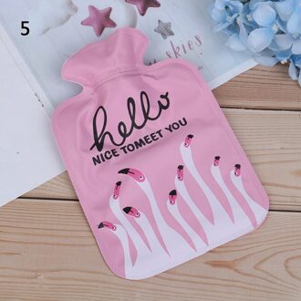 Mini Kleine Cartoon Draagbare Warm Water Zak Water Injectie Opslag Hand Warm Water Fles Leuke Water Flessen 5