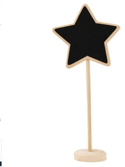 Mini Kleine Houten Krijt Schoolbord Wedding Keuken Restaurant Borden Krijtbord Schrijven Opmerking Bericht Verf Boord Wedding Decor ster