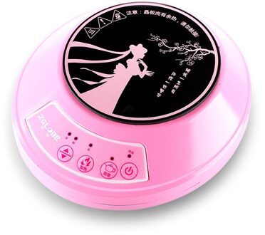 Mini Kleine Inductie Kookplaat Thuis Draagbare Student Slaapzaal Kleine Power Fire Ketel Gekookt Thee Bubble Thee Fornuis Waterkoker Roze