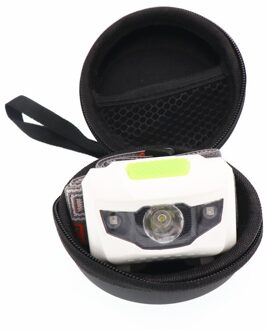 Mini Koplamp 4 Modus lichtgewicht Waterdichte LED Head light Camping Head lamp Reizen mini wandeling Koplamp AAA batterij wit - Have doos