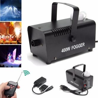 Mini LED RGB Wireless 400W Fog Smoke Mist Machine Effect Disco DJ Party Christmas with Remote Control LED fogger