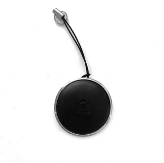 Mini Leuke Bluetooth Ontspanknop Afstandsbediening Knop Zelfontspanner Controller Camera Stick Telefoon Selfie Voor Ios/Android zwart