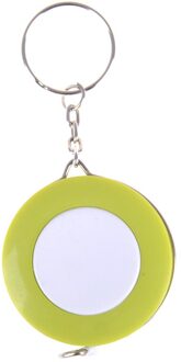 Mini Leuke Meetlint Met Sleutelhanger Plastic Draagbare 1.5M Intrekbare Heerser Centimeter/Inch Meetlint 2
