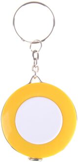 Mini Leuke Meetlint Met Sleutelhanger Plastic Draagbare 1.5M Intrekbare Heerser Centimeter/Inch Meetlint 4