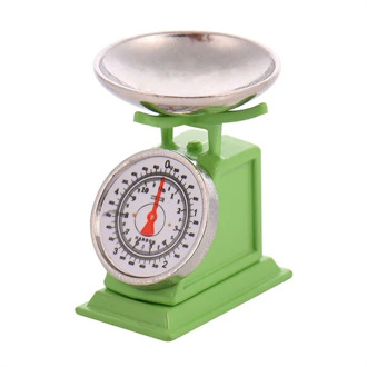 Mini Life Situations Accessories Scale Simulation Model Scene Accessories Emulational Model Kitchen Scale for Doll House Decor