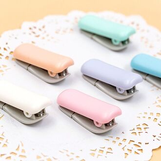 Mini Lijm Washi Papier Tape Dispenser Cutter Kawaii Draagbare School Leveranties