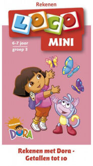 Mini Loco Rekenen met Dora Getallen tot 10 - Boek Michael Junga (9001779468)