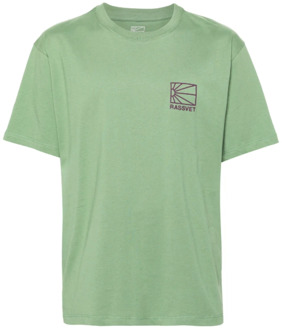 Mini Logo Groen T-shirt Rassvet , Green , Heren - Xl,L,M