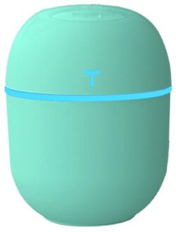 Mini Luchtbevochtiger Ultrasone Aroma Etherische Olie Aromatherapie Diffuser Voor Thuis Auto Fogger Mist Maker Met Night Lamp lucht blauw
