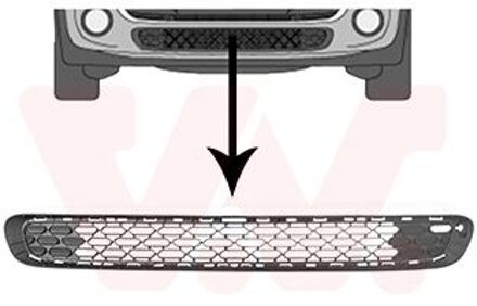 Mini luchtgrille onder 0518598