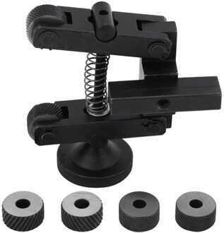 Mini Maat Lichtgewicht Draagbare Opruwen Knurler Gereedschaphouder Lineaire Knurl Tool Draaibank Verstelbare Schacht Met Wiel