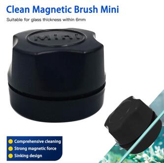 Mini Magnetische Borstel Aquarium Aquarium Borstel Glas Venster Algen Schraper Spons BK1