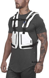 Mini Men Chest Rig Outdoor Sports Waist Bag Streetwear Vest Phone Tactical Chest Bags Men Oxford Tactical Waistcoat 20190729