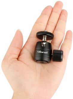 Mini Metal Ball Head 1/4 Schroef Mount Draaibare Balhoofd Statief Accessoire Voor Camera