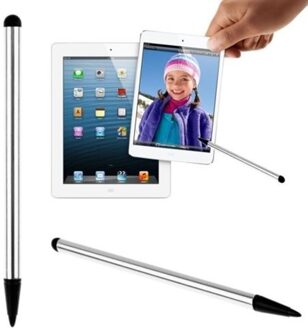 Mini Metalen Capacitieve Stylus Touch Voor Apple Potlood Ipad Pro Air 2 3 Mini 4 Stylus Pen Voor Samsung Huawei tablet Ios/Android Mob wit