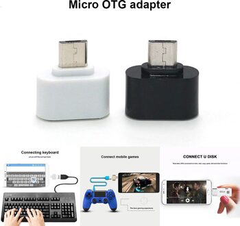 Mini Micro Usb Male Naar Usb Vrouwelijke Otg Adapter Converter Voor Huawei Xiaomi Android Smartphone Tablet