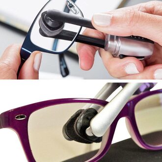 Mini Microfiber Ultra-Zachte Sunglasse Bril Wrijven Bril Borstel Zachte Zon Bril Cleaner Lenzenvloeistof Cleaning Tools