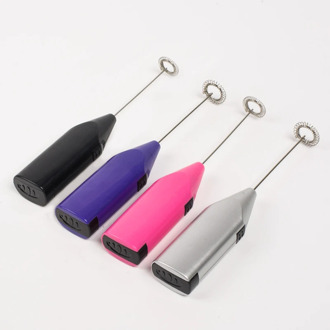 Mini Milk Frother Drink Coffee Whisk Mixer Electric Egg Beater Frother Foamer Handle Stirrer Practical Kitchen Cooking Tool
