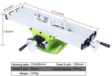 Mini Multifunctionele Cross Werken/Slide Tafel Ondersteuning Voor Boren Freesmachine Bankje Boor Stent Gereedschap