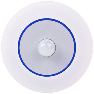 Mini Nachtlampje Smart Motion Sensor Led Night Lamp Light Battery Operated Wc Bedlampje Voor Kamer Hal Pathway wc blauw