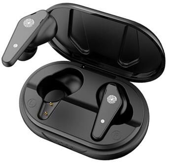 Mini Oortelefoon Bluetooth Headset Hoge Geluidskwaliteit Oordopjes Bluetooth 5.0 In-Ear Draadloze Stereo Sport Oortelefoon zwart